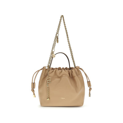 Chloé Beige Lambskin Shoulder Bag