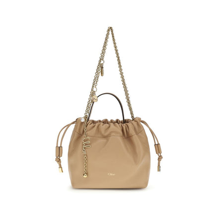 Chloé Beige Lambskin Shoulder Bag