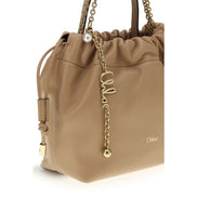 Chloé Beige Lambskin Shoulder Bag