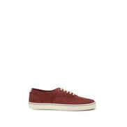 Brunello Cucinelli Bordeaux Low Top Sneakers