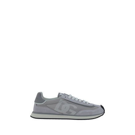 Sneakers sportive Dolce & Gabbana in tessuto grigio