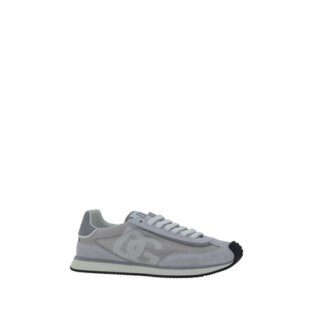 Sneakers sportive Dolce & Gabbana in tessuto grigio