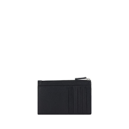 Portefeuille Balenciaga en cuir de veau noir Bos Taurus