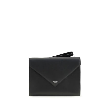 Ferragamo Black Calf Leather Wallet