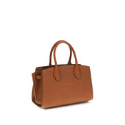 Borsa Ferragamo in Pelle di Vitello Marrone Bos Taurus