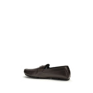Mocassini Slip-On Dolce & Gabbana In Pelle Di Vitello Marrone