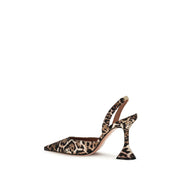 Amina Muaddi Multicolor High Heel Pumps