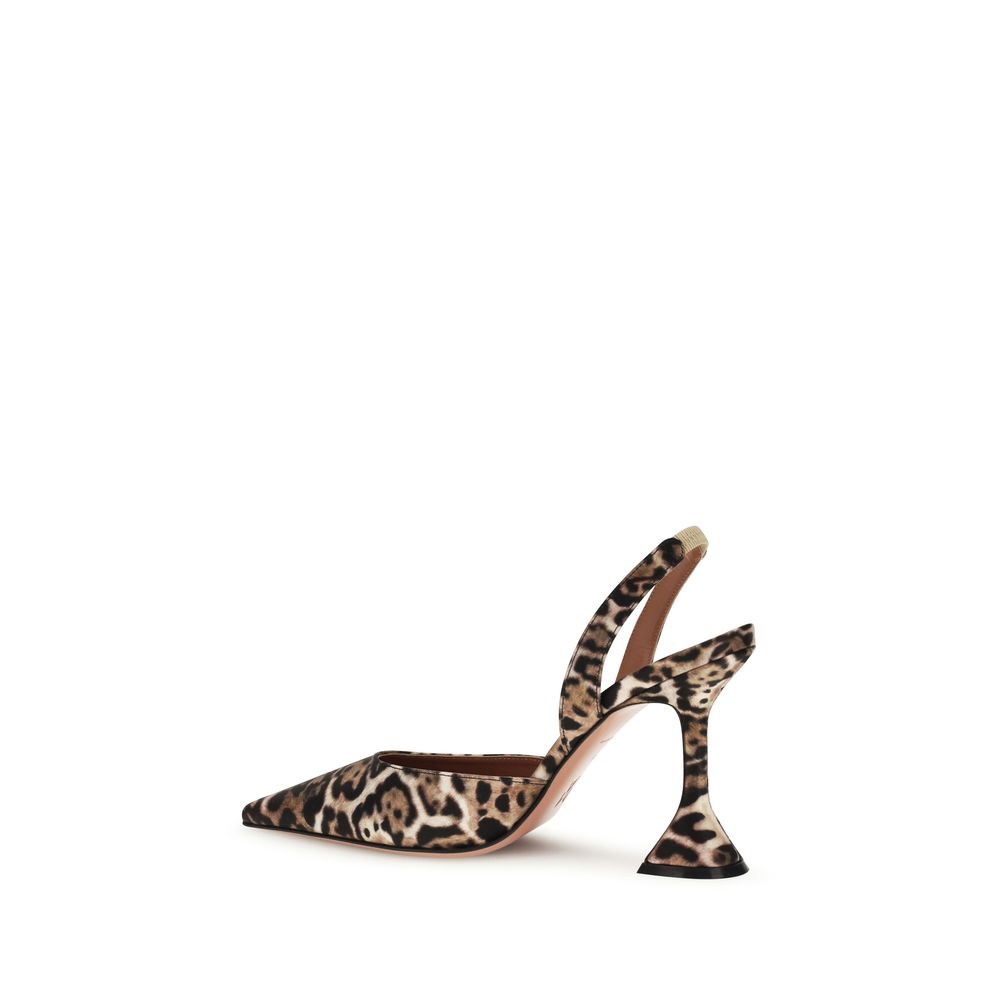 Amina Muaddi Multicolor High Heel Pumps