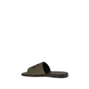 Sandales bicolores en coton Dolce & Gabbana
