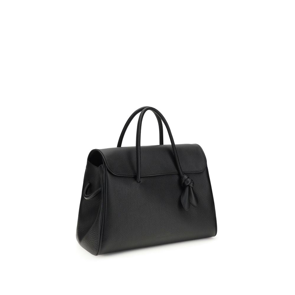 Jacquemus Black Leather Handbag