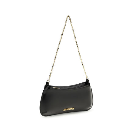 Jacquemus Black Calf Leather Shoulder Bag