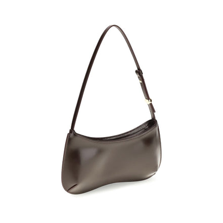 Jacquemus Brown Calf Leather Shoulder Bag
