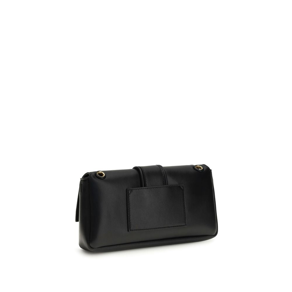 Jacquemus Black Leather Shoulder Bag