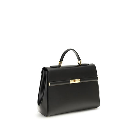 Sac à bandoulière Dolce & Gabbana en cuir de veau noir Bos Taurus