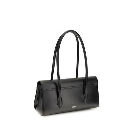 Sac à bandoulière Dolce & Gabbana en cuir de veau noir Bos Taurus
