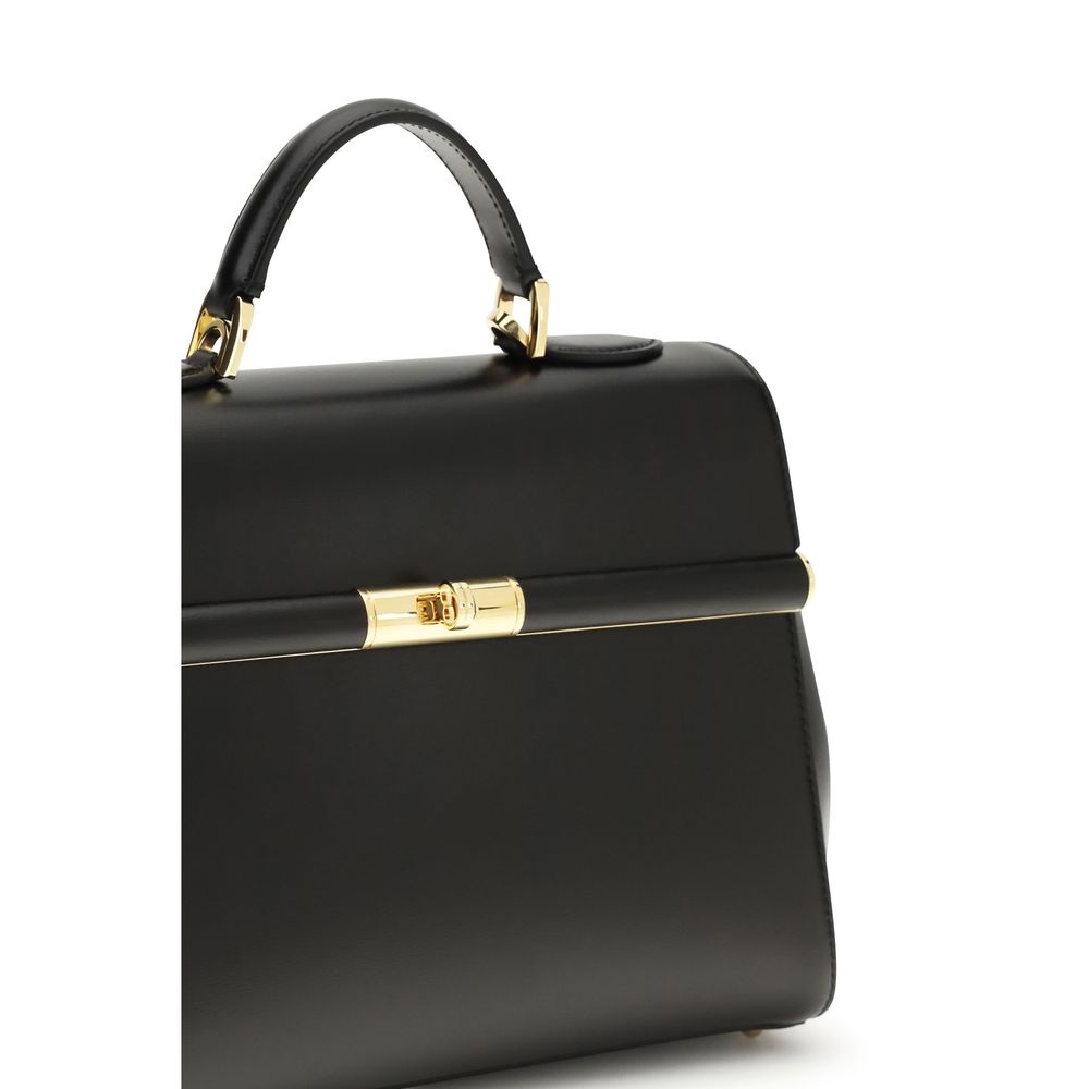 Sac à bandoulière Dolce & Gabbana en cuir de veau noir Bos Taurus