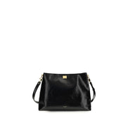 Sac à bandoulière Dolce & Gabbana en cuir de veau noir Bos Taurus