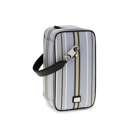 Borsa a mano Dolce & Gabbana in cotone blu