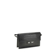 Tom Ford Black Leather Shoulder Bag