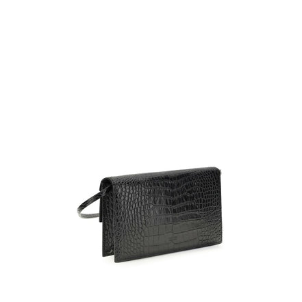 Tom Ford Black Leather Shoulder Bag