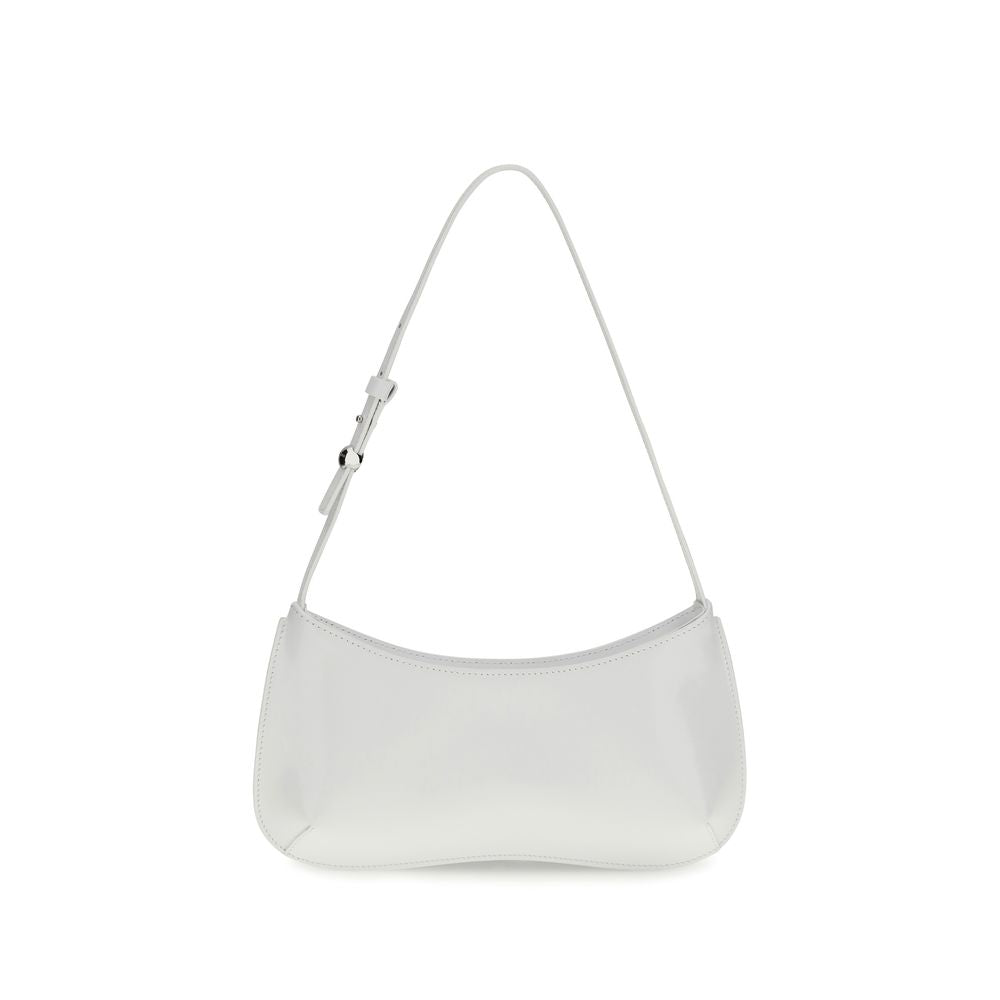 Jacquemus White Calf Leather Shoulder Bag