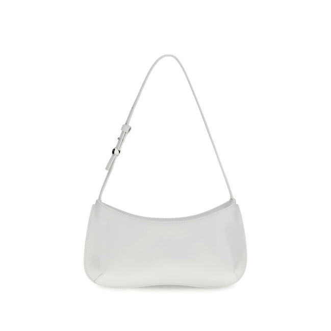 Jacquemus White Calf Leather Shoulder Bag