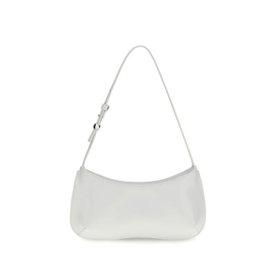 Jacquemus White Calf Leather Shoulder Bag