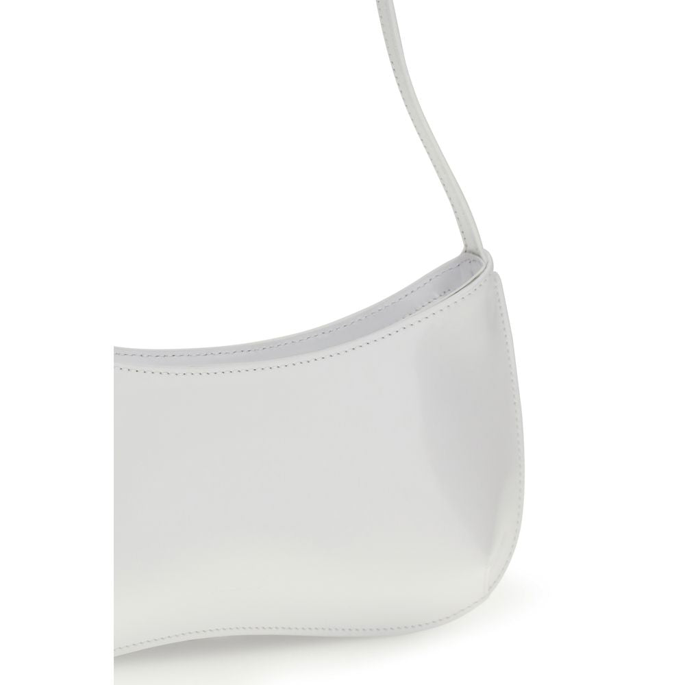 Jacquemus White Calf Leather Shoulder Bag