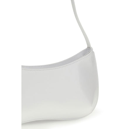 Jacquemus White Calf Leather Shoulder Bag