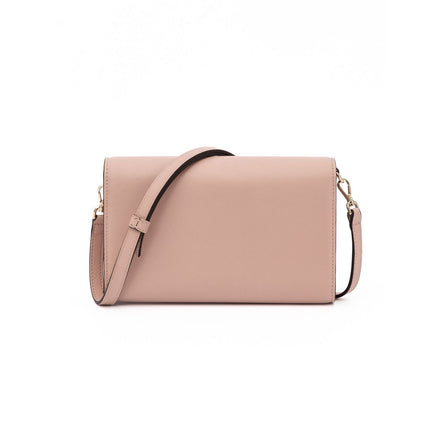 Borsa a tracolla Jimmy Choo Avenue in pelle rosa cipria
