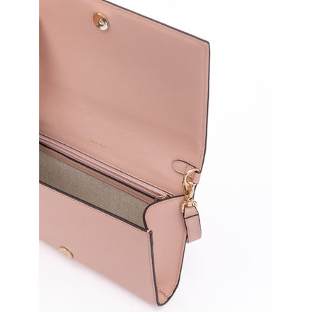 Borsa a tracolla Jimmy Choo Avenue in pelle rosa cipria