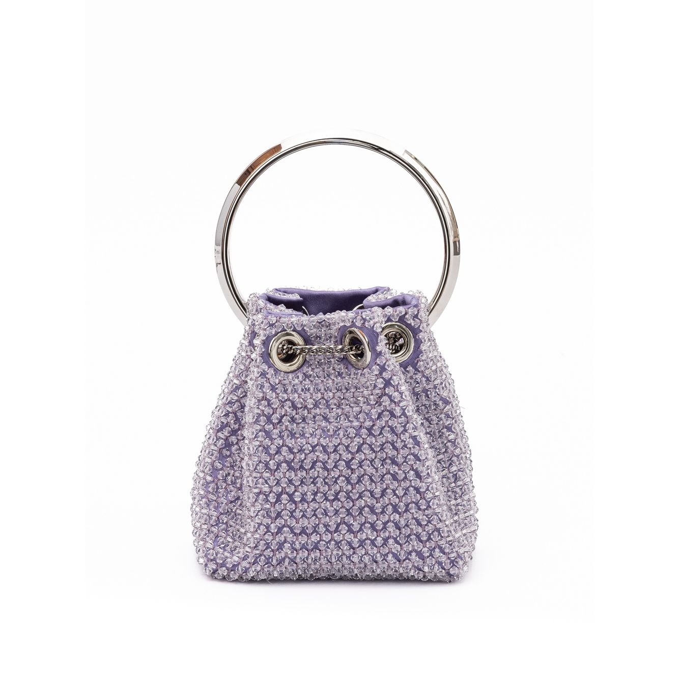 Jimmy Choo Light Purple Bon Micro Crystals Bucket