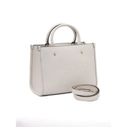 Borsa a mano in pelle Jimmy Choo White Avenue S Tote