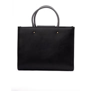 Jimmy Choo Black Avenue S Tote Leather Handbag