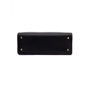 Jimmy Choo Black Avenue S Tote Leather Handbag