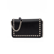 Jimmy Choo Black Leather Crossbody Bag