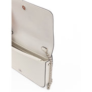 Jimmy Choo White Leather Crossbody Bag