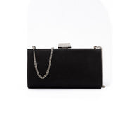 Jimmy Choo Black Satin Crossbody Bag