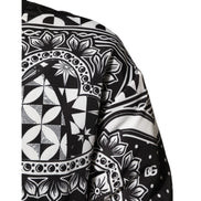 Bomber pour homme Dolce & Gabbana motif bandana noir et blanc