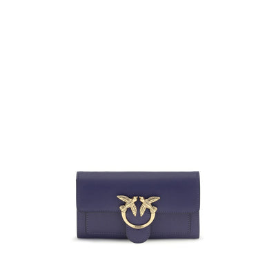 PINKO Blue Love One Chain Wallet