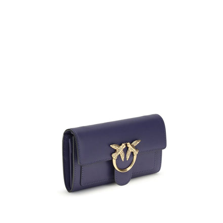 PINKO Blue Love One Chain Wallet
