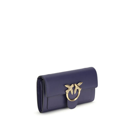 PINKO Blue Love One Chain Wallet