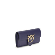 PINKO Blue Love One Chain Wallet