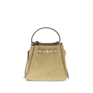 Tory Burch Beige Bucket Bag