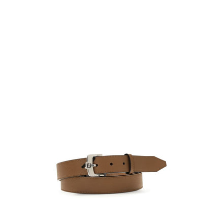 Fendi Brown Calf Leather Belt