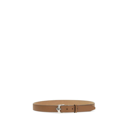 Fendi Brown Calf Leather Belt