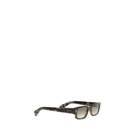 Lunettes de soleil Alexander McQueen en acétate marron