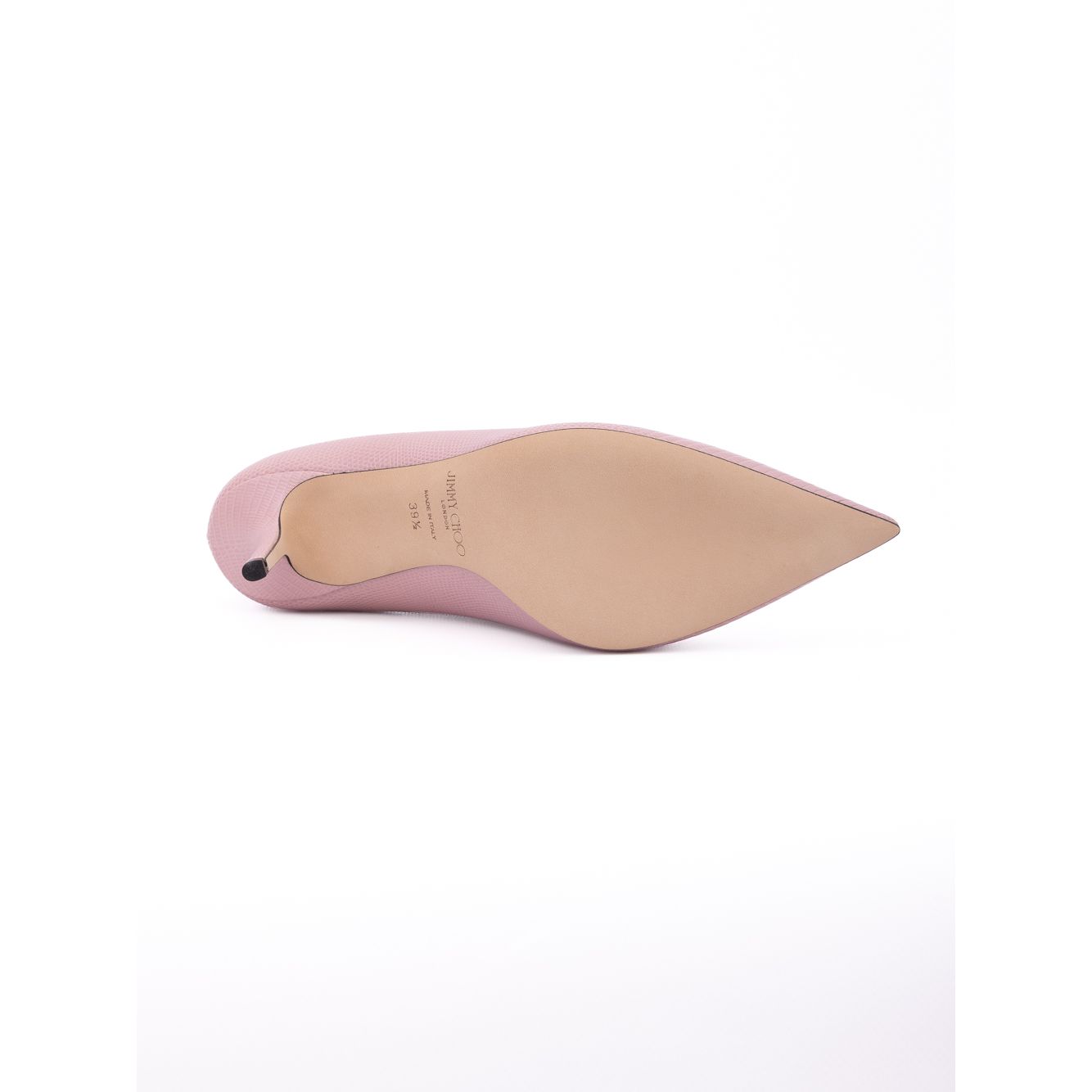 Décolleté Jimmy Choo Love 85 in pelle stampata lucertola rosa