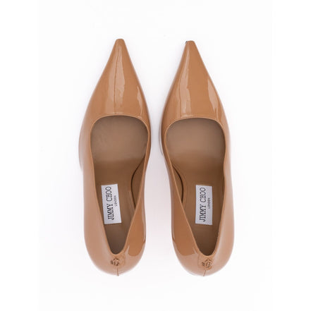 Jimmy Choo Powder Pink Patent Leather Ixia 95 Pumps