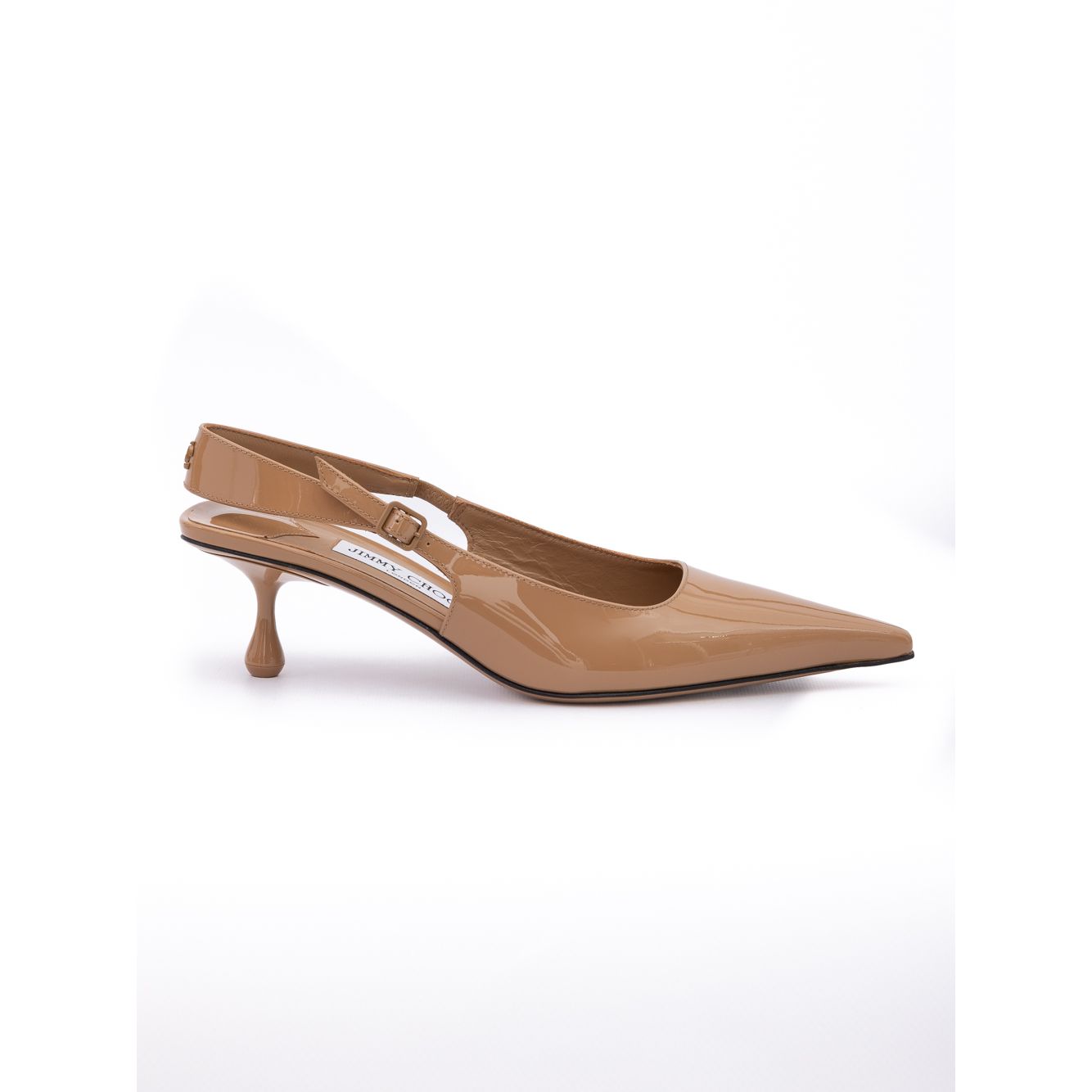 Jimmy Choo Biscuit Amel 50 Slingback Pumps